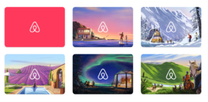 The gift card can be used for one of Airbnb’s thousands of stays, or you can put the card towards an Airbnb experience.