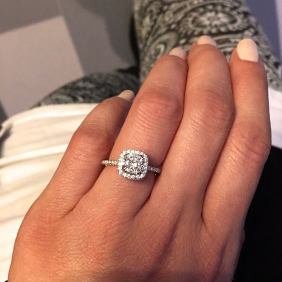 diamond in 20ct princess